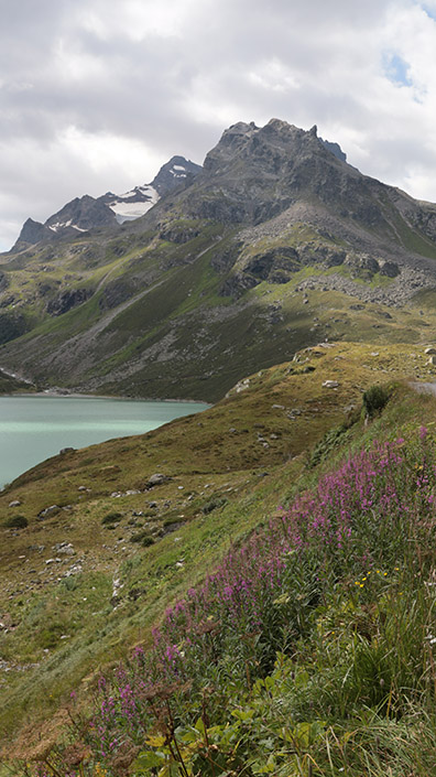 Uitzicht bij Silvrettasee